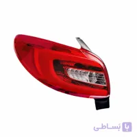 چراغ خطر عقب گروه پژوهش صنعت مدرن مناسب برای پژو ۲۰۷ سمت چپ - بدویدکی - فروشگاه اینترنتی لوازم یدکی