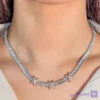 گردنبند طرح X تنیسی باگتی 102