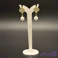 گوشواره ونکلیف با مروارید