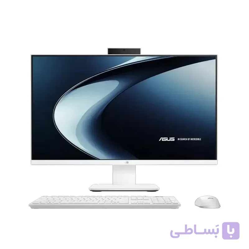 کامپیوتر همه کاره 27 اینچ ایسوس مدل V470VAK با پردازنده Core i7 13620H رم 16 گیگابایت از نوع DDR5 حافظه داخلی 512 گیگابایت SSD کارت گرافیک UHD Graphics (integrated) نمایشگر از نوع TFT LCD