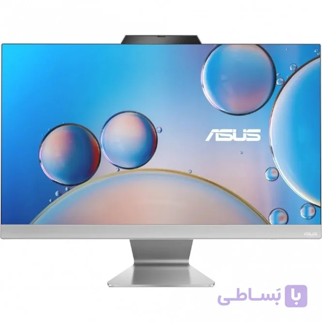 کامپیوتر همه کاره 23.8 اینچ ایسوس مدل A3402WBAK با پردازنده Core i5 1335u رم 8 گیگابایت از نوع DDR4 حافظه داخلی 512 گیگابایت SSD کارت گرافیک Iris Xe (integrated) نمایشگر از نوع IPS