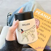 مینی فلاسک فانتزی (ماگ) برند DILLER طرح پاپی 150ml