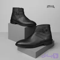 پوتین سگک‌دار زیپ‌دار چاپی مدل ۲۱۳