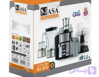 آبمیوه‌گیری چهار کاره ناسا الکتریک NS-915