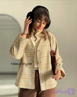کت چهارخونه نارنج