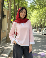 شومیز جلو بسته یاس