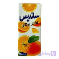 آبمیوه پرتقال ساندیس پاکتی ۲۰۰ میلی‌لیتر – پک 32 عددی