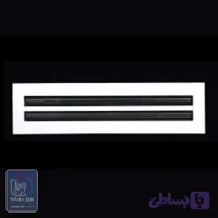 دریچه دو اسلوت با پرک مشکی