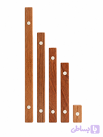 دستگیره کابینت چوبی دکمه دار مستطیل کد RB