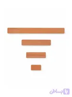 دستگیره کابینت چوبی مستطیلی کد R