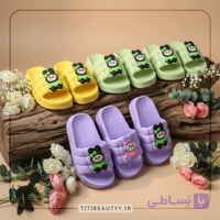 دمپایی طبی و راحتی طرح دار عروسکی دخترانه بهاری و تابستانی سایز 25 تا 30