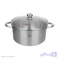 سرویس پخت و پز 9 پارچه پارس استیل مدل سه لایه کد 09
