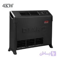 هیتر برقی آذر تهویه E4000 طرح دیاکو ـ فن دار