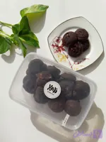کوکی خرمایی و شکلاتی با گردو