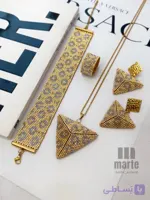 ست میوکی «دیبا» | شامل دستبند، گردنبند، انگشتر و گوشواره | Code: 367