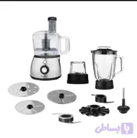غذاساز تکنو مدل TE-851 ظرفیت ۱.۵ لیتر با بدنه استیل و کاسه شیشه‌ای