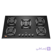 اجاق گاز 5 شعله شیشه ای کد RG-547D برند رابیتس