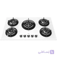 اجاق گاز 5شعله شیشه ای کد RG-571 برند رابیتس