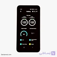 مودم همراه samsung مدل galaxy 5g درحد نو