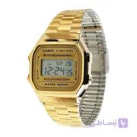ساعت مچی دیجیتال کاسیو مدل A168WG-9WDF بند استیل