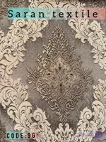 پارچه مبلی شانل طرح ۱۶۴ کد ۹،رنگ دودی