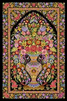 نقشه فرش گلدانی کد 0093