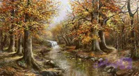 نقشه تابلو فرش پاییز کد 0134