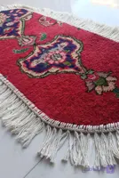 فرش رومیزی بیضی کد 0060