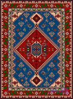نقشه فرش عشایری کد 0103