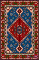 نقشه فرش عشایری کد 0102