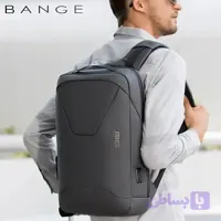 کوله پشتی مسافرتی لپ تاپ 15.6 اینچ ضد آب و ضد سرقت یو اس بی دار بنج (BANGE) مدل BG-22188
