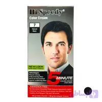 رنگ مو مردانه های اسپیدی شماره ۷ مشکی طبیعی Hi-Speedy Color Cream 7