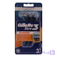 تیغ خود تراش ژیلت بلوتری ۳عددی Gillette Blue3 comfort