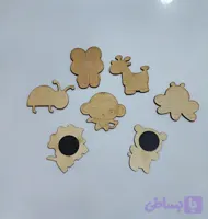 مگنت چوبی مغناطیسی بسته ۷عددی همراه با اشانتیون