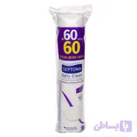 پد پاک کننده آرایش 60+60 Gratis سپتونا ۱۲۰ عددی