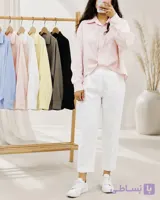 شومیز زنانه مدل جلو پیچی