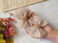 گیره دوگوشی ماه سر مدل حریر شاین