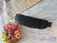 تل نشکن ماه سر مدل سوزندوزی و پولک دوزی (کد X0SKW)