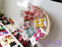 گلسر دوگوشی ماه سر مدل پروانه