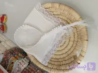 تل اسکارف ماه سر رنگ سفید