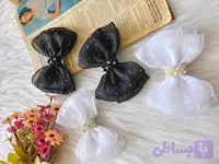 گلسر ماه سر مدل حریر نگین کوب
