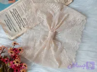 هداسکارف ماه سر رنگ کرمی عرض ۲۲ سانت