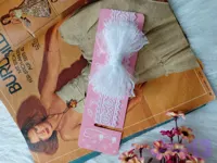 هدبند نوزادی ماه سر مدل توری با ۴ لایه پاپیون