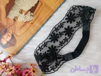 هدبند دانتل ماه سر مدل بابونه