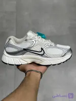 کتونی رانینگ نایک وی ۵ سفید کرم طوسی | Nike V5 RNR White Cream Grey