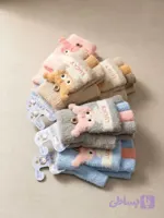 دستکش بافتنی بچگانه طرح کرومی