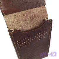 کیف گوشی کمری چرم طبیعی G-102