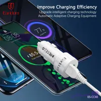 شارژر فندکی ارلدام مدل CC48C 12W به همراه کابل شارژ Type C
