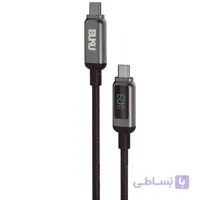 کابل سوپرفست شارژ 100وات بوکو Type-C به Type-C مدل MA-110
