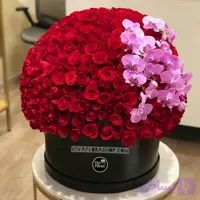 باکس گل آتش و ابریشم